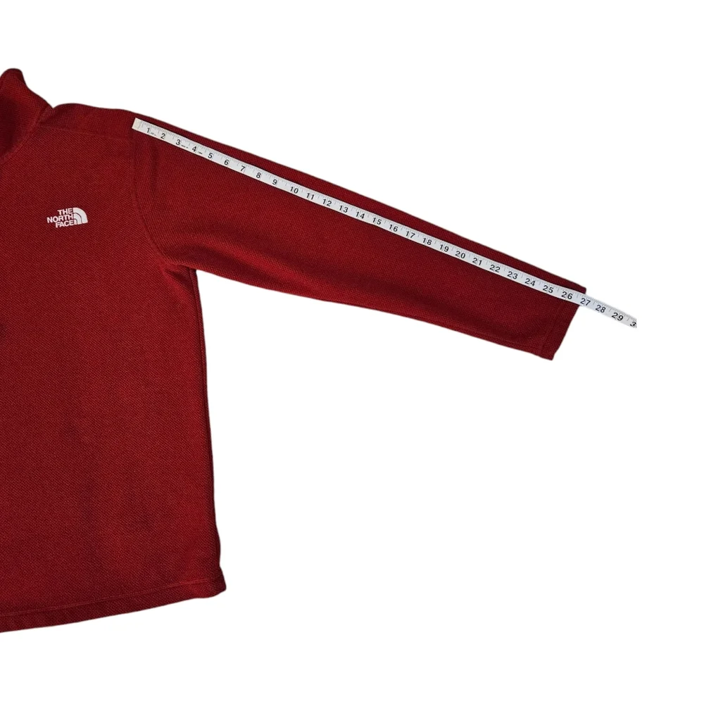 The North Face Textured Cap Rock Fleece Quarter Zip Pullover Men's Large